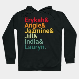 Erykah Angie Jazmine - Retro Hoodie